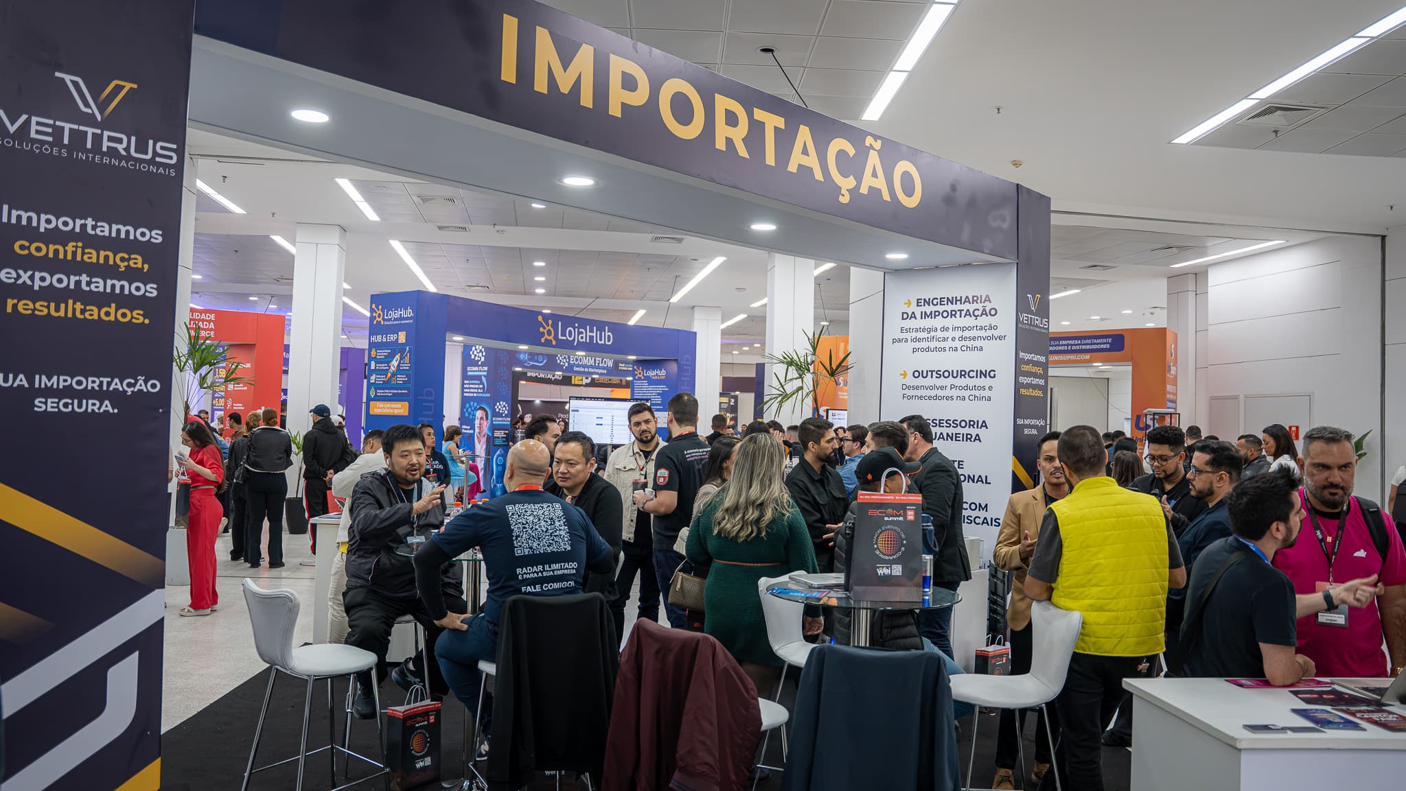 Feira de importação — estande Vettrus